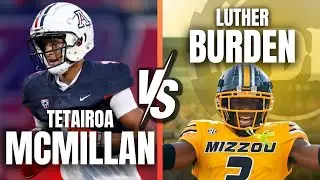 2025 Wide Receiver Class Prospects: Tetairoa McMillan Vs Luther Burden - Who's Got the Edge?