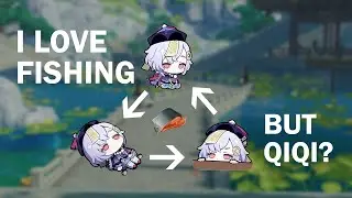 QIQI can fish? | Genshin Impact