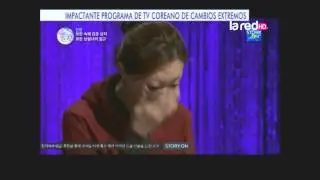 Impactantes cambios físicos en programa de TV coreano
