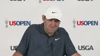 Scottie Scheffler Sunday Flash Interview 2023 US Open · Round 4 © USGA