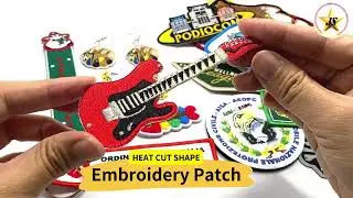 Embroidery and Woven Patch Manufacturer | Jin Sheu | Custom Patches, Earrings, Bookmarks and more!