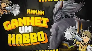 GANHEI UM HABBO DE PRESENTE KKKKK