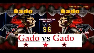 Gado vs Gado in Tekken 5 bloody roar 2