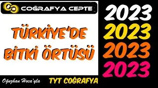 TÜRKİYE'DE BİTKİ ÖRTÜSÜ TYT COĞRAFYA #tytcoğrafya  #ykscoğrafya #coğrafya #tyt #yks2023 #tyt2023