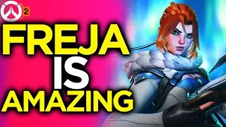 New Hero Freja Makes Playing DPS Fun Again! - Overwatch 2