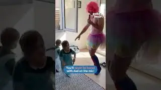 Beating boredom in style! 🎤🕺