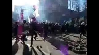 Мирное наступление с брусчаткой 18.02.2014