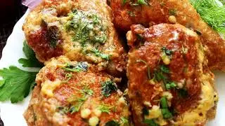 И без духовки сочно и очень вкусно получается  Курочка в молочном соусе