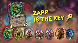 ZAP IS THE KEY FOR WIN- HEARTHSTONE BATTLEGROUNDS