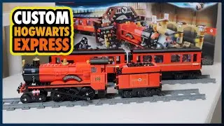 Ultimate Custom Hogwarts Express LEGO Train Moc!