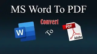 Convert into pdf