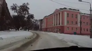 12.01.2016 Луганск. Дорога от эстакады до литейно-механического