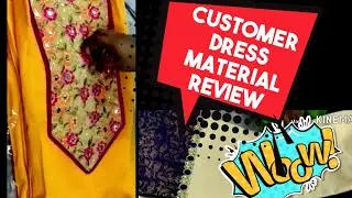 customer Review || nomano client honest review || dress material review || Client  feedback