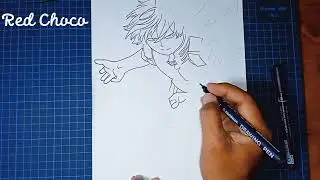 Sketch of Shoto's Quirk