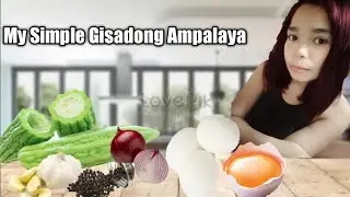 how to Cook Ginisang Ampalaya( #Eatwell#littleboy A healthy#Ampalaya