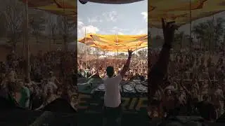 QUANDO A PISTA INTEIRA INVADE O FRONT 🔥🔥  #djlife #rave #trance #psytrance #musicfestival