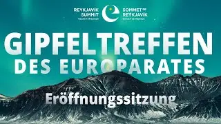 Council of Europe Summit - Opening Session (German)