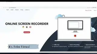 Screenapp.io allow you to record your computer internal audio so you don't have Background noises