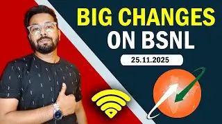 Now Biggest Change on BSNL (25.11.2025)