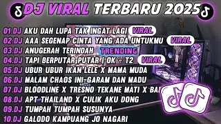 DJ TIKTOK TERBARU 2025-🎵 DJ DJ AKU DAH LUPA TAK INGAT LAGI  🎵 DJ ANUGERAH TERINDAH FULL ALBUM