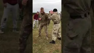 Занятие по рукопашному бою / ОДВС #shorts #specnaz #спецназ  #army  #military  #выходные