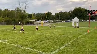 🏈🏈KJ aka Boodah 60 yard touchdown the Bulldawgs🏈🏈