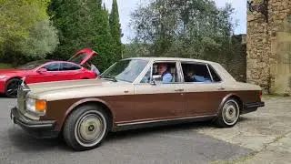 Conduciendo un Rolls-Royce Silver Spirit