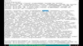 AWS Custom Config Rules --- The Configuration_Item