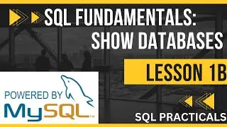 SQL Lesson 2: SQL SHOW DATABASE QUERY|#SQL SHOW DATABASE QUERY  #sqlqueries #sql #sqlforbeginners