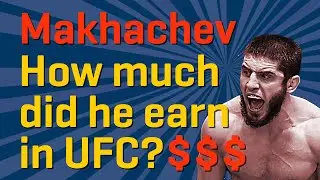 See How Islam Makhachev's Career Earnings Looked In Every Fight! $$$ Earned Money in UFC