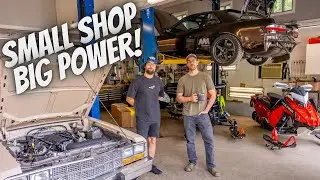 SHOP TOUR - Big Power, Drift Cars, and Turbo Sleds at Munson Motorsports