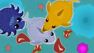 Mope.io - GOLDEN SHARK TROLLING