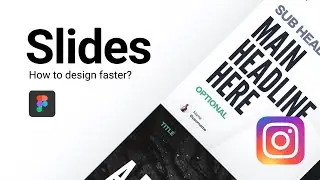How To Create Instagram Carousels FASTER - Figma Tutorial
