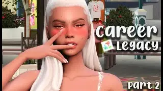 SIMS 4 CAREER LEGACY 🎨CRITIC CAREER🎨 (PART 2) EMBER'S BIRTHDAY🎉🎉