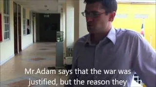 James and Etash - War on Iraq