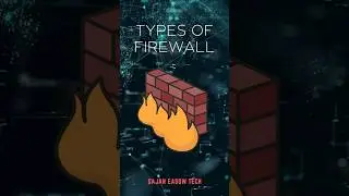 Types of Network Firewalls Explained in 60 Seconds!  #shortsviral #cyberprotection#firewall