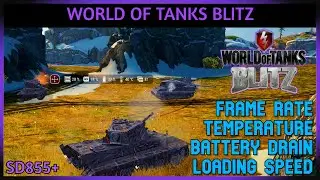 World of Tanks Blitz: Full Performance Test (Frame Rate, SD855+, ROG II)