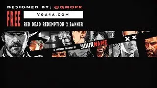RED DEAD REDEMPTION 2 BANNER V.2 - FREE DOWNLOAD!