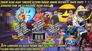 PRANK ACAK TIMCODE KETEMU ABANG ABANG SULTAN+TANTE TANTE SONGONG HINA GW BOT! AUTO GW KASIH PAHAM!!
