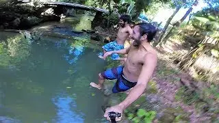 DESAFIO NA PISCINA : PEDRA, PAPEL E TESOURA + RIMA QUEM PERDE PULA ! (SEM GAROTAS DE BIQUINI)