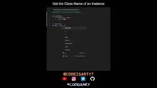 Get the Class Name of an Instance in Python | Python Examples | Python Coding Tutorial | Interview