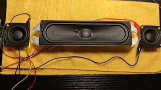 Testing a 2.1 system for a soundbar project