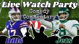 Live Stream Watch Party Bills At Jets With Comedy Commentary