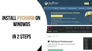 Install Python 3.12.3 and PyCharm on Windows