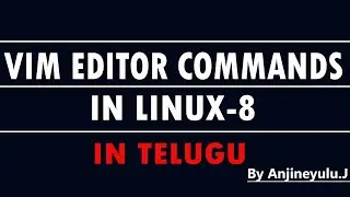 vim commands in Linux | vim editor commands in Linux