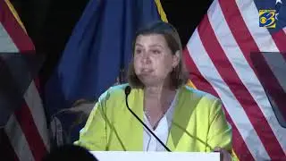 Rep. Elissa Slotkin Speaks after AP Projects U.S. Senate Democratic Candidate Win