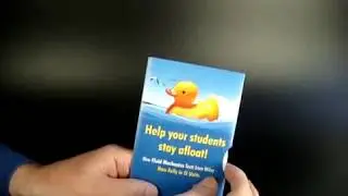 Bobbing Duck Card - Another marketing idea from Whitney Woods Ltd