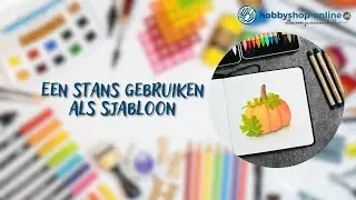 Een sjabloon maken van een stans