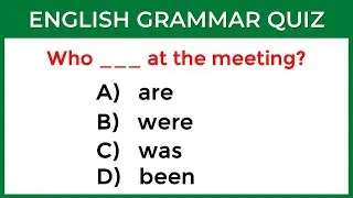 Mixed English Grammar: Can You Pass This Test? #challenge 13
