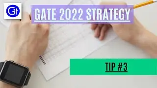 GATE 2022 EXAM STRATEGY - TIP #3